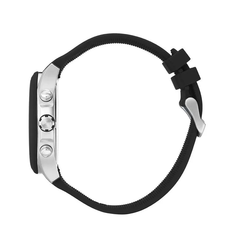 RELOJ DE PULSERA HOMBRE HUGO BOSS PLATA Y NEGRO HB1513716
