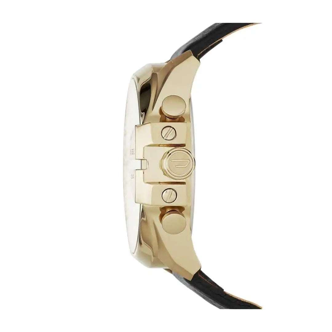 RELOJ DE PULSERA HOMBRE DIESEL DORADO Y NEGRO DZ4344