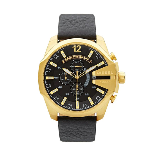 RELOJ DE PULSERA HOMBRE DIESEL DORADO Y NEGRO DZ4344
