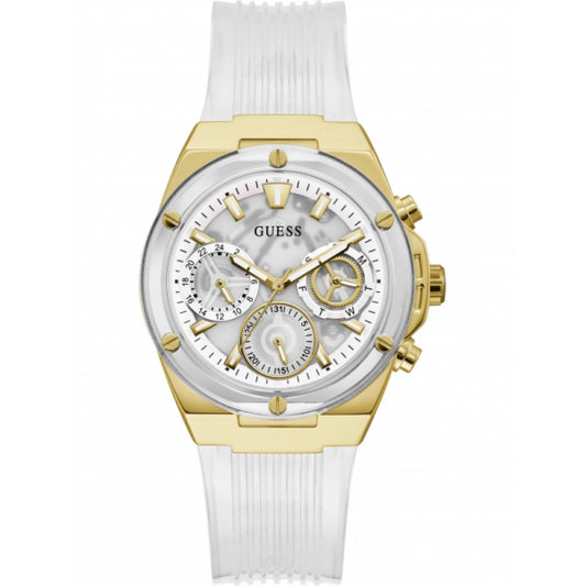 RELOJ DE PULSERA MUJER GUESS BLANCO Y DORADO GW0409L2