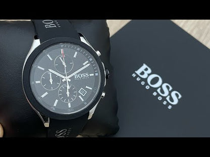RELOJ DE PULSERA HOMBRE HUGO BOSS PLATA Y NEGRO HB1513716