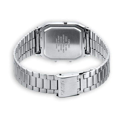 RELOJ DE PULSERA UNISEX CASIO PLATA AQ-230A-1D