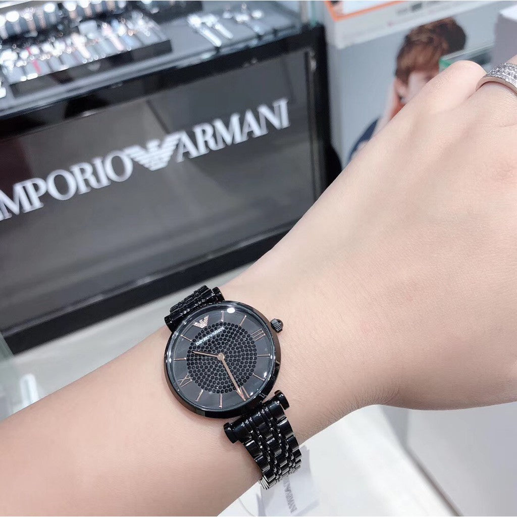 RELOJ DE PULSERA MUJER EMPORIO ARMANI NEGRO AR11245